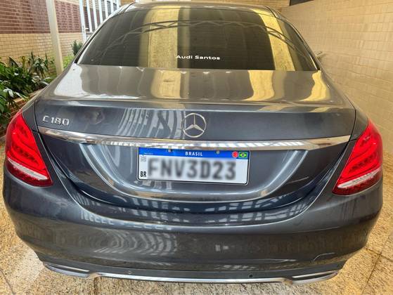 MERCEDES-BENZ C 180 1.6 CGI AVANTGARDE 16V TURBO GASOLINA 4P AUTOMÁTICO
